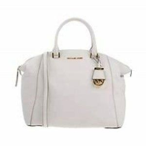Michael Kors White Crossbody Satchel